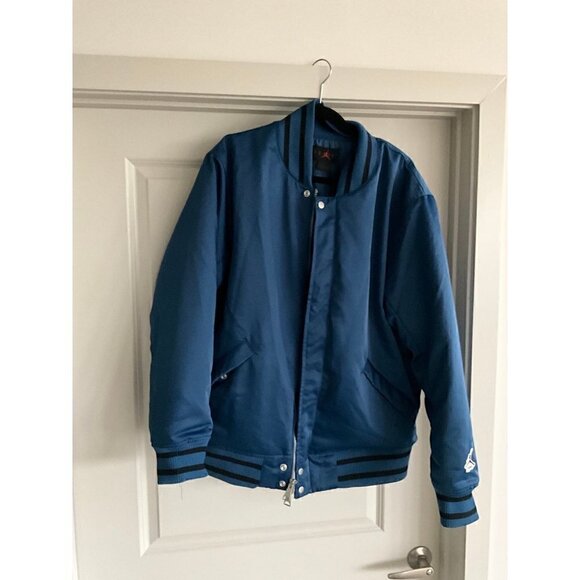 Jordan Essentials Flight Varsity Blue Jacket Size Large - Picture 1 of 11